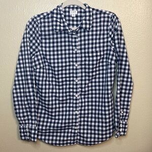 JCrew Gingham Button Up Shirt